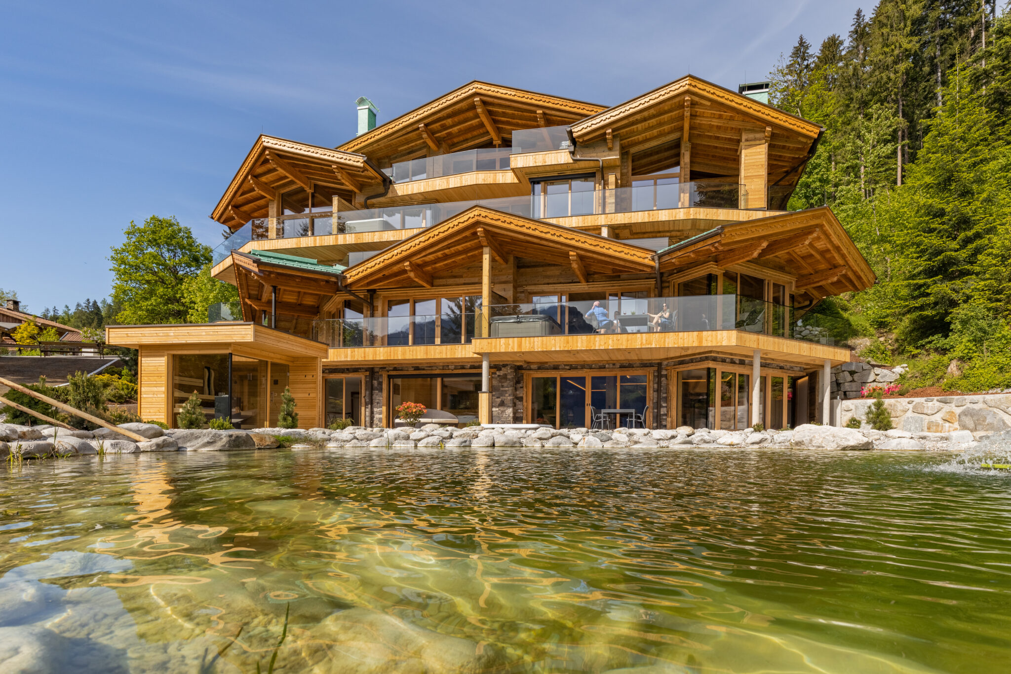 Das Chalet am Teich Luxus Chalet Zillertal Mühlemoos